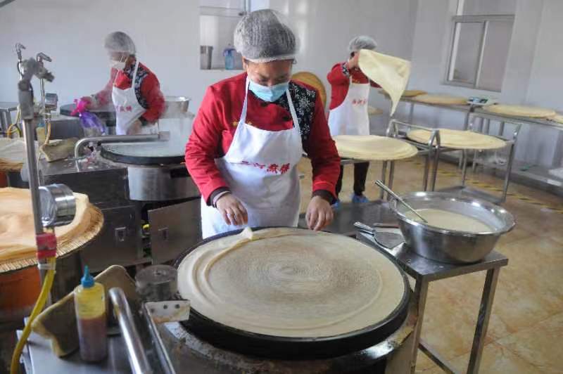 山东淄川：“文化+基地”为西河煎饼添翼飞翔